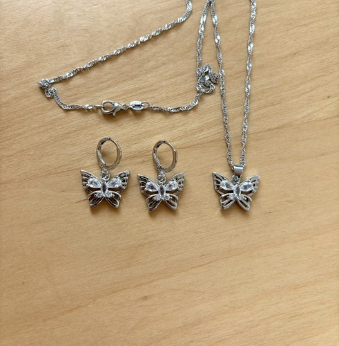 925 silber plattiert halskette - silber,