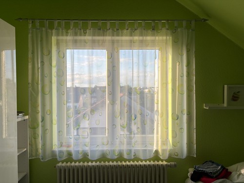 Vorhang gardine schlaufenstore - gardine,
