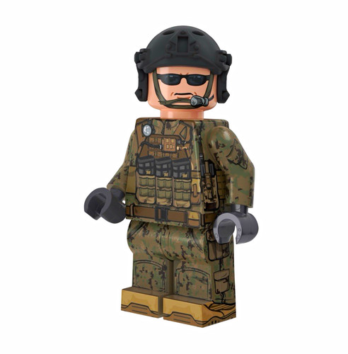 Brickmania minifig naval - minifig,