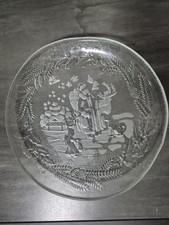 Weihnachtsteller / Glasteller