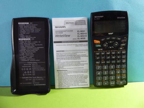 Sharp taschenrechner w531 - taschenrechner,