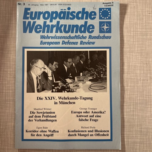 Europäische wehrkunde 1983 - europäische,