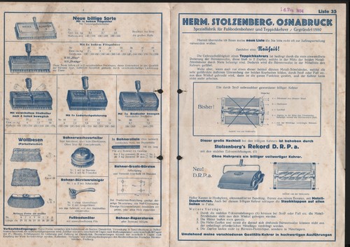 Osnabrück prospekt 1934 - osnabrÜck,,