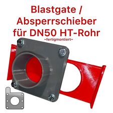 DN50 50mm HELDEN Blastgate Absperrschieber Sperrschieber Absauganlage Werkstatt