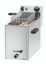Bartscher Friteuse Fritteuse 8 Liter Snack XL Plus langer Korb 150x320mm 165530