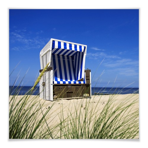 Poster strandkorb - strandkorb,
