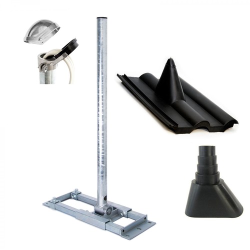 Dachsparrenhalter 130cm mast - 130cm,
