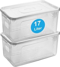 2er Set Aufbewahrungsboxen mit