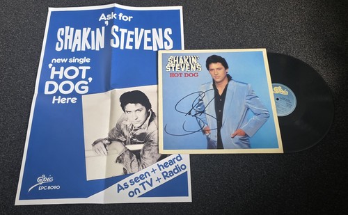 Shakin stevens autographed - stevens,