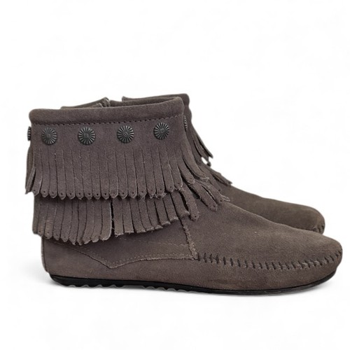 Minnetonka women 5 brown - 7.5,