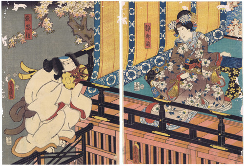 Utagawa kunisada kabuki - kunisada,