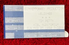 TOM PETTY Feb 25 1990 TICKET