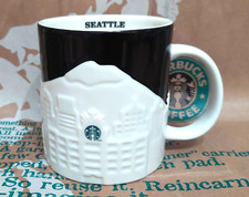 Starbucks Coffee City Mug/Tasse/Becher SEATTLE, 3D, Relief-Serie, NEU/unbenutzt!