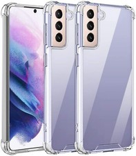 Hülle für Samsung Galaxy S21 Plus 5G Schutzhülle Cover Case Bumper Transparent