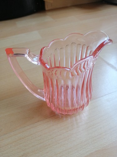 Vintage braunes glas kännchen - glas,