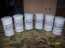 6 ANTIKE APOTHEKER TÖPFE AUS