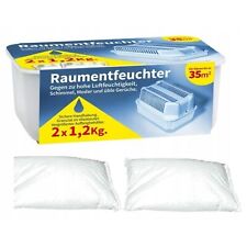 Raumentfeuchter SET 2x1,2 kg Granulat Luftentfeuchter Raum Trockner Entfeuchter