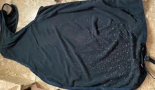 Pferde-Ausreitdecke, Fleece, Gr 155 Cm, Felix Bühler, Blau mit Pailletten