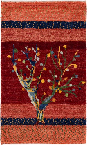 Perser gabbeh teppich rot - gabbeh,