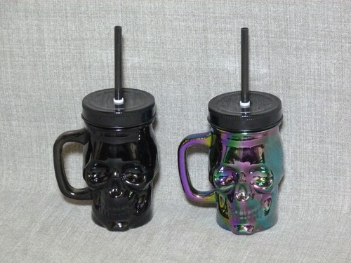 Totenkopf skull trinkglas - trinkglas, 3d