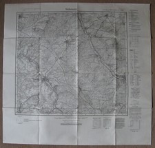 Messtischblatt Topograph