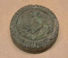 Klingeldeckel Bodenfund Bronze Ernst Machnow Berlin Fahrrad Oldtimer um 1920