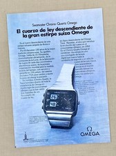 Omega Vintage 1980 Werbeseite