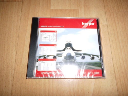 Herpa wings archiv version - herpa, cd