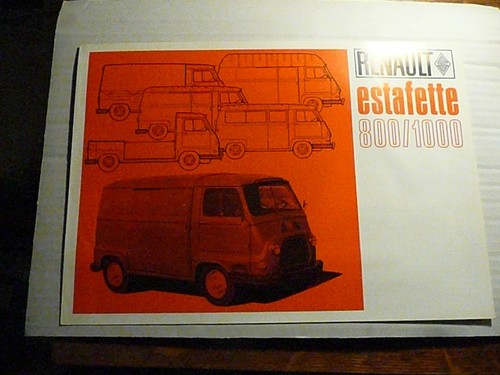 Renault estafette 800 - estafette, 800/1000