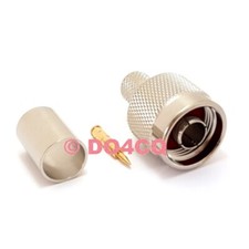 N Stecker RG213 Crimp (Teflon