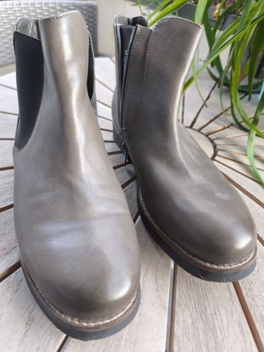 Neu ancle boots - leder, damen