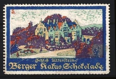 Reklamemarke schloss - reklamemarke,