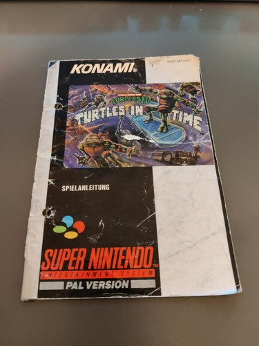 Super nintendo turtles time - nintendo,