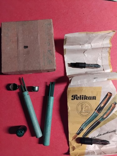 Antikes schreibwarenset - antikes,