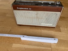 Echtholz Vintage Telefunken Bajazzo TS Bj.1965/66  (?)Transistorr. Black Edition
