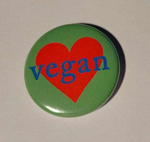 Vegan button - vegan,