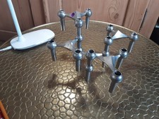 5x NAGEL QUIST Steckleuchter , ca. 1960/70er