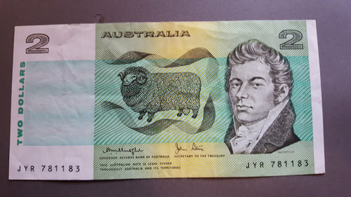 Geldschein banknote australien - geldschein,