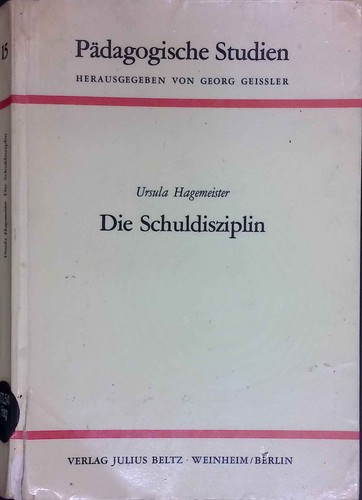 Die schuldisziplin - die,
