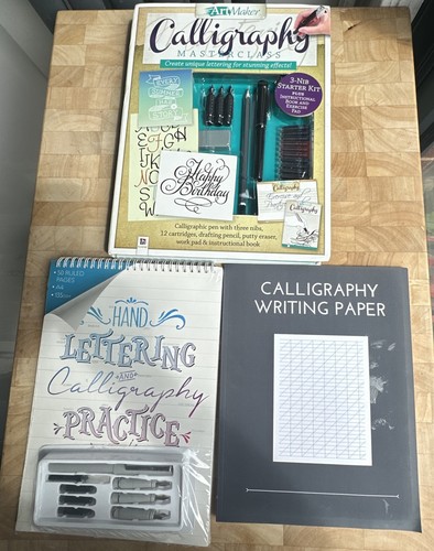 Kalligrafie set für - kalligrafie, anfänger