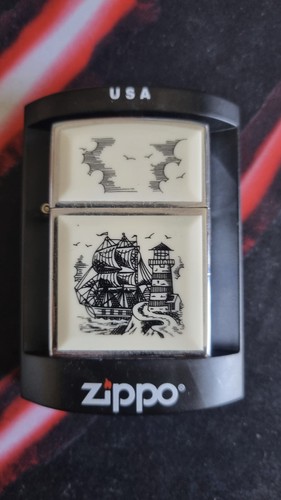 Zippo 359 scrimshaw serie - zippo, scrimshaw-serie