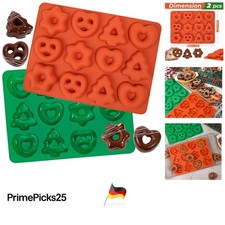 Silikon Lebkuchenform 2 Stück