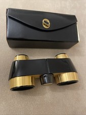 Opernglas G.Rodenstock adar 3x + Ledertasche schwarz gold Sauber en Zustand