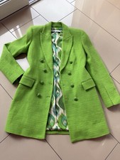 ZARA WOMAN BOUCLE BLAZER S