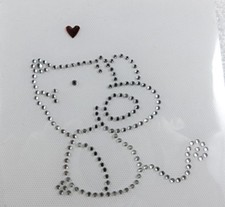 Hotfix Strass Bügelbild