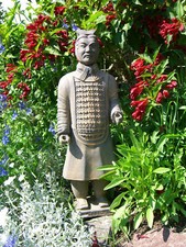 Terrakotta Offizier 49cm