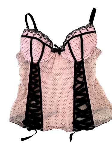 Korsett corsage vintage rosa - korsett,