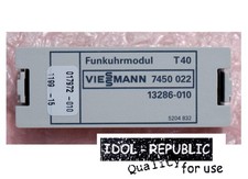 Viessmann 7450022 Funkuhrmodul Uhrenthermostat-F Wandsockel Dekamatik HK1 lesen