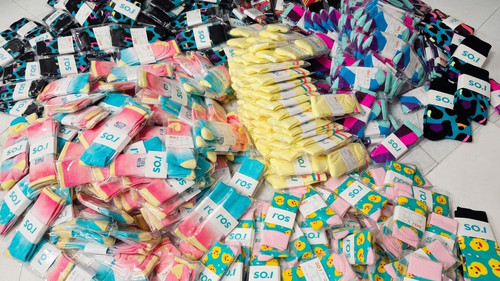 Restposten 750 paar socken - restposten:,