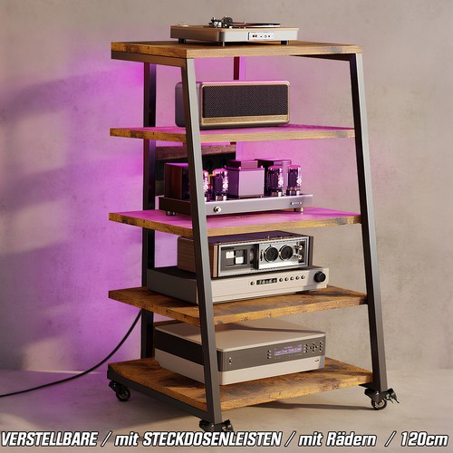 Verstellbare hifi rack - hifi, ständ